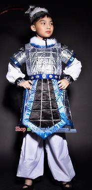 Chinese Mongolian Nationality Stage Performance Costume Traditional Ethnic Minority Clothing for Kids