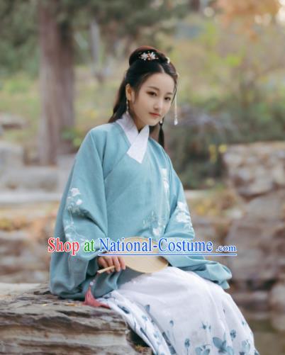 Traditional Chinese Ming Dynasty Nobility Lady Historical Costume Ancient Princess Hanfu Dress for Women