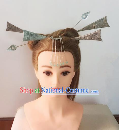 Handmade Chinese Traditional Hanfu Hairpins Ancient Tang Dynasty Imperial Consort Hair Accessories for Women