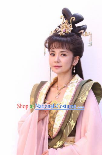 Handmade Chinese Traditional Hanfu Hairpins Tassel Step Shake Ancient Ming Dynasty Princess Hair Accessories for Women