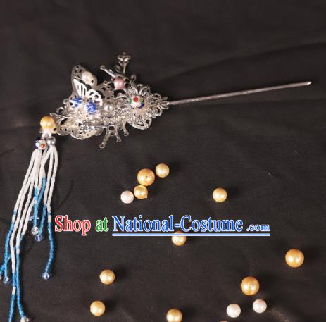 Handmade Chinese Traditional Hair Accessories Ancient Princess Tassel Hairpins for Women