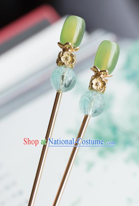 Chinese Handmade Hairpins Ancient Princess Hair Accessories Headwear for Women