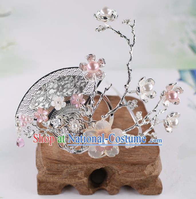 Chinese Handmade Palace Hairpins Ancient Princess Hanfu Hair Accessories Headwear for Women