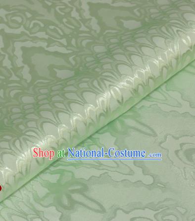 Chinese Traditional Royal Scale Pattern Green Brocade Material Cheongsam Classical Fabric Satin Silk Fabric