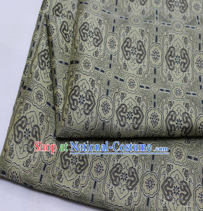 Chinese Traditional Fabric Royal Pattern Song Brocade Material Hanfu Classical Satin Silk Fabric