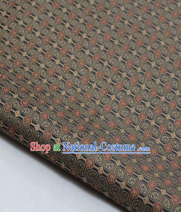 Chinese Traditional Tang Suit Fabric Royal Pattern Brocade Material Hanfu Classical Satin Silk Fabric