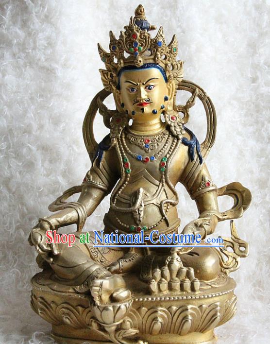 Chinese Traditional Feng Shui Items Buddhism Statue Buddhist Copper Sculpture Decoration