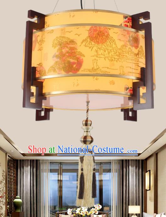 Chinese Traditional Classical Ceiling Palace Lantern Handmade New Year Lanterns Hanging Lamp