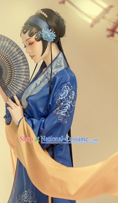 Chinese Ancient Imperial Concubine Hanfu Dress Traditional Beijing Opera Historical Costume for Women