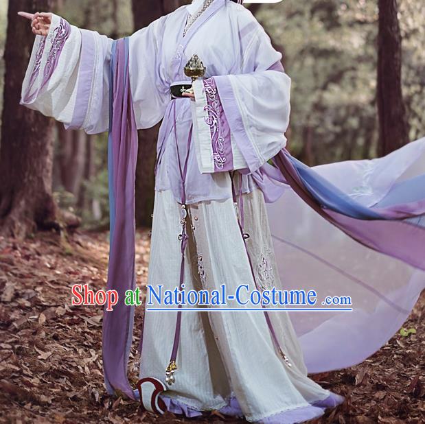 Chinese Jin Dynasty Imperial Consort Dress Traditional Ancient Princess Hanfu Historical Costume for Women