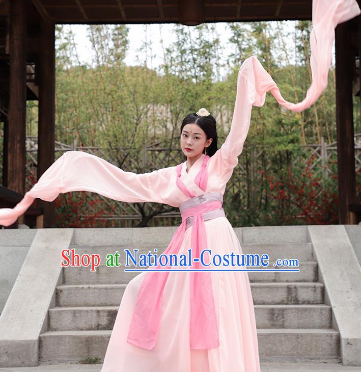 Chinese Ancient Dunhuang Flying Apsaras Dance Hanfu Dress Han Dynasty Palace Princess Historical Costume for Women