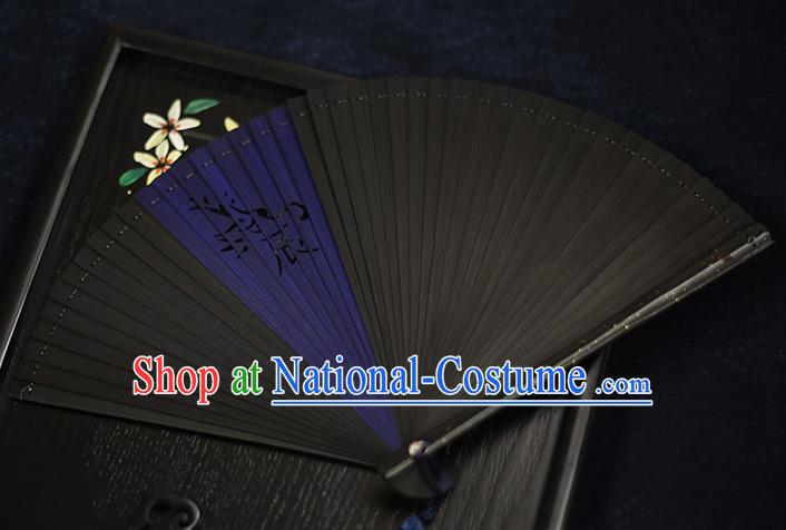 Chinese Handmade Carving Zodiac Dragon Bamboo Fans Classical Accordion Traditional Folding Fans for Women