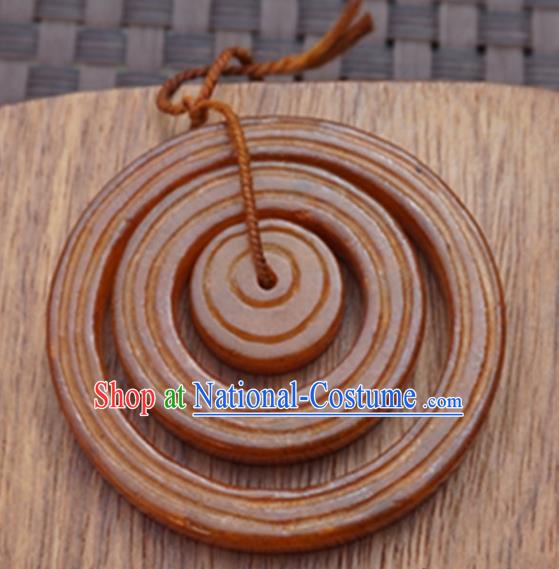 Chinese Ancient Jewelry Accessories Carving Rings Jade Pendant Traditional Handmade Jade Craft Decoration