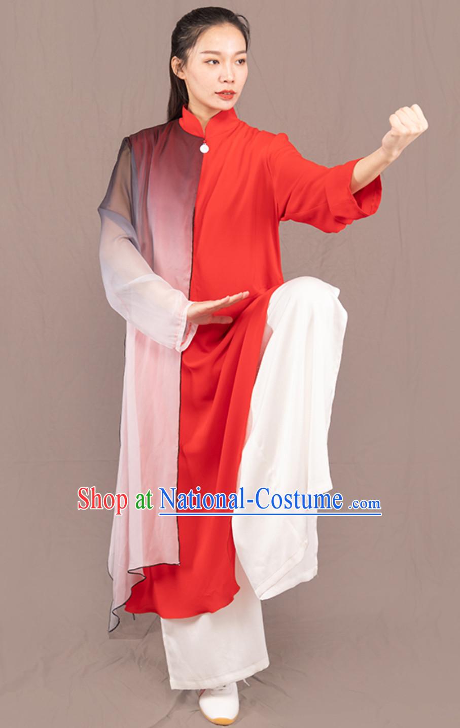 Tai Chi Taiji Kung Fu Uniforms Master Dresses