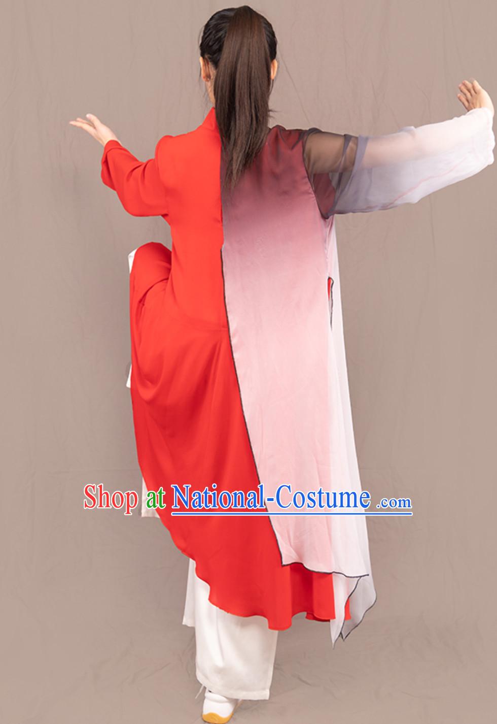 Tai Chi Taiji Kung Fu Uniforms Master Dresses