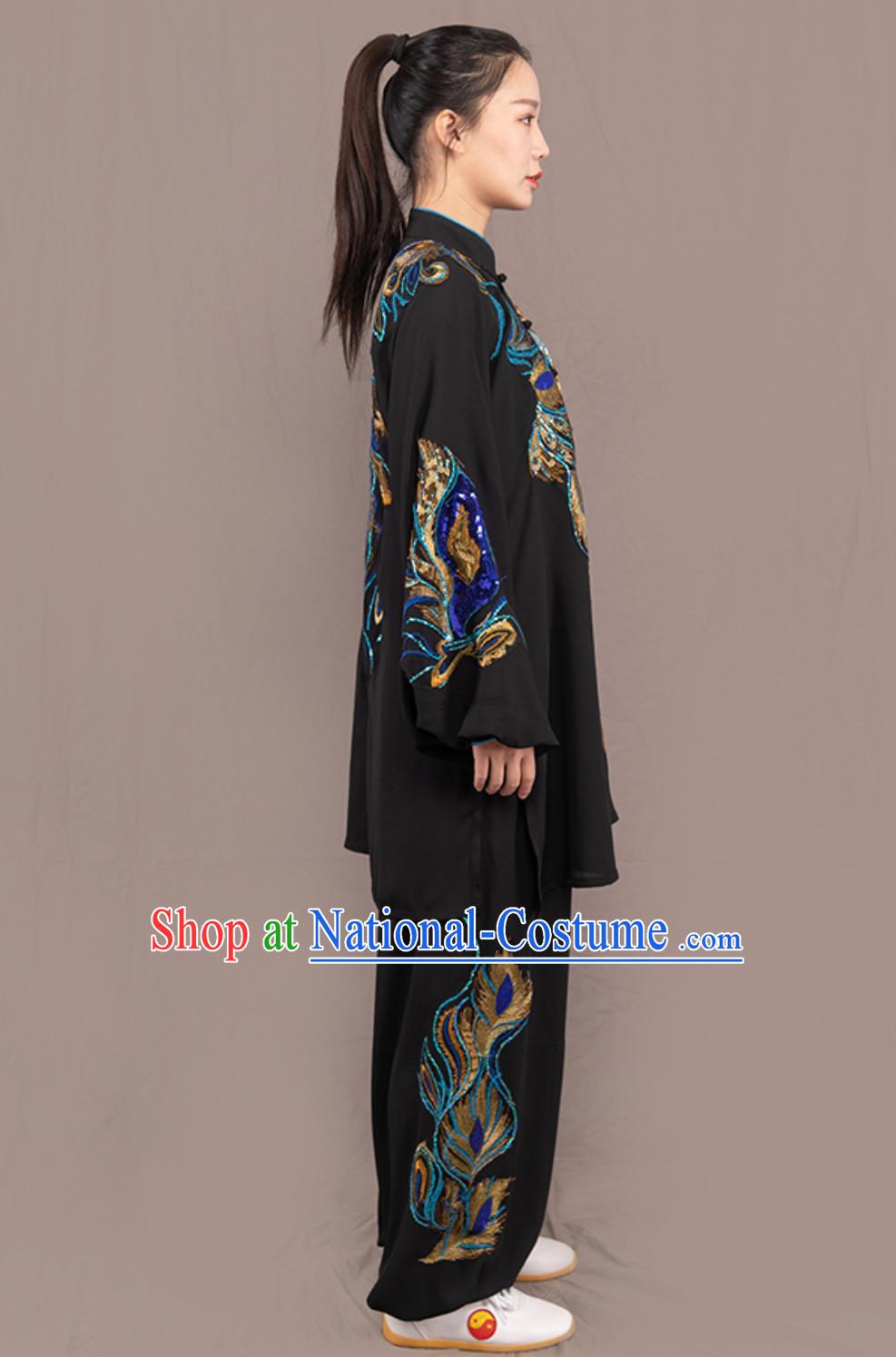 Tai Chi Taiji Kung Fu Uniforms Master Dresses