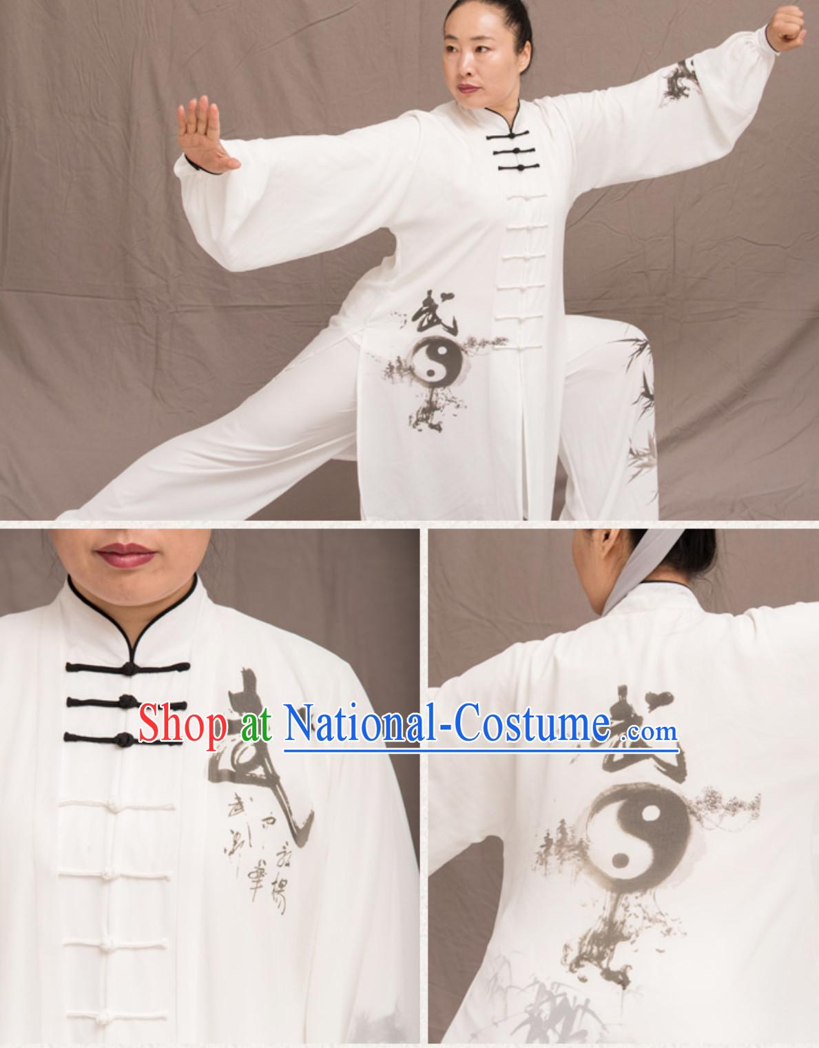 Tai Chi Taiji Kung Fu Uniforms Master Dresses