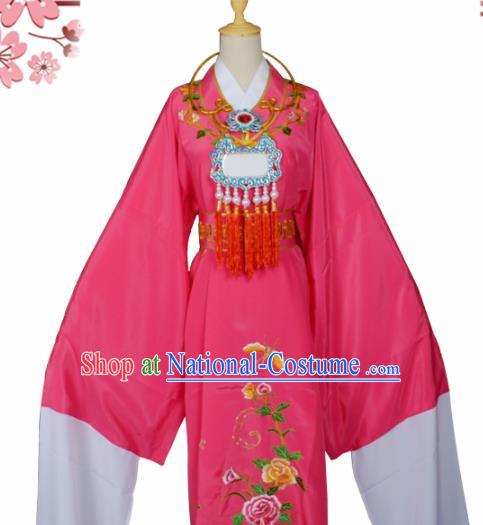 Handmade Chinese Beijing Opera Niche Costume Peking Opera Scholar Jia Baoyu Rosy Clothing for Men