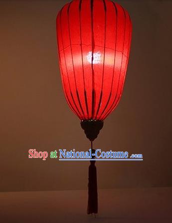 Chinese Traditional Lantern Handmade Red Lanterns Ceiling Lamp New Year Lantern