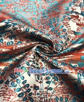 Chinese Traditional Hanfu Silk Fabric Classical Pattern Design Brocade Tang Suit Fabric Material