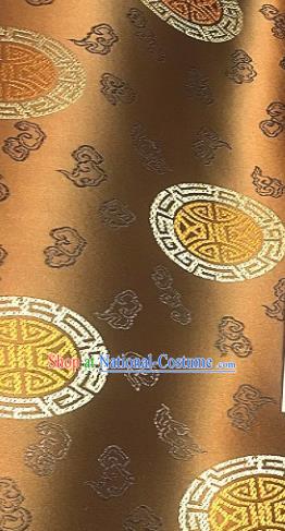 Asian Chinese Traditional Lucky Clouds Pattern Design Brocade Fabric Silk Fabric Chinese Fabric Asian Material