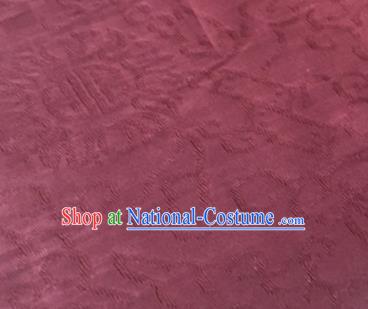 Chinese Traditional Treasure Pattern Design Wine Red Brocade Fabric Asian Silk Fabric Chinese Fabric Material