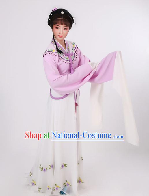 Chinese Traditional Peking Opera Diva Pink Dress Ancient Nobility Lady Embroidered Costume for Women