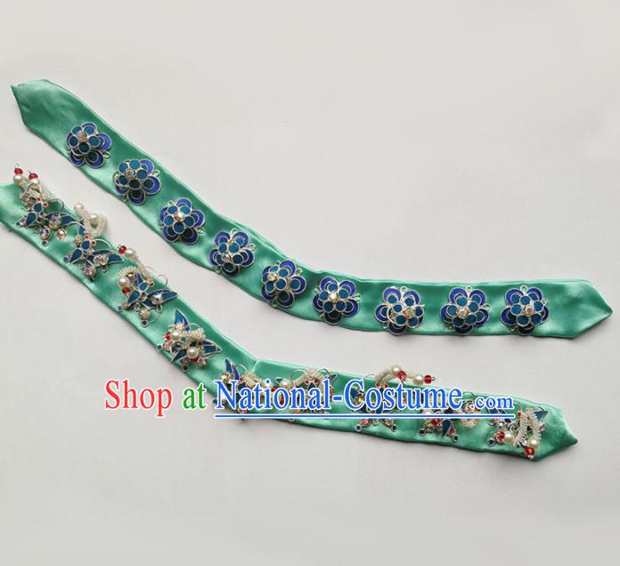 Chinese Ancient Queen Hair Clasp Hairpins Traditional Beijing Opera Diva Hair Accessories for Adults