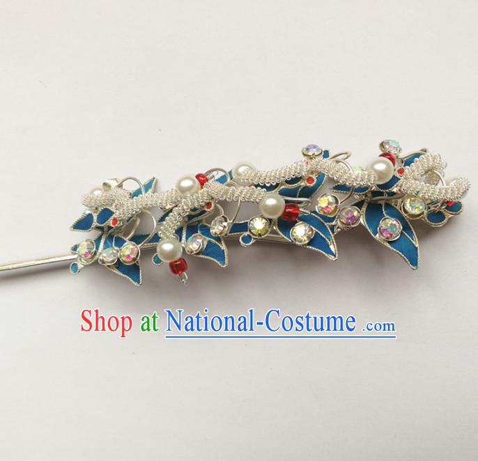 Chinese Ancient Queen Court Hairpins Traditional Beijing Opera Diva Hair Accessories for Adults