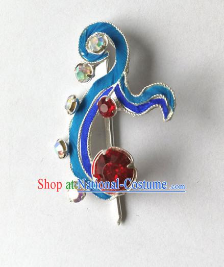 Chinese Ancient Court Princess Little Hairpins Traditional Beijing Opera Diva Hair Accessories for Adults