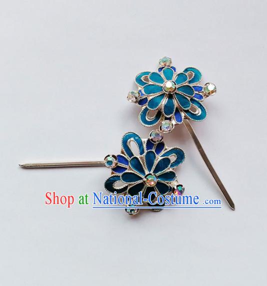 Chinese Ancient Court Princess Hair Clip Hairpins Traditional Beijing Opera Diva Hair Accessories for Adults