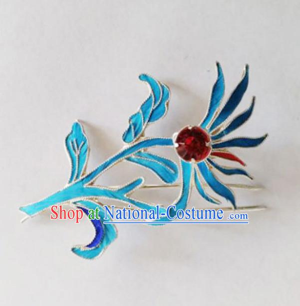 Chinese Ancient Court Princess Hairpins Hair Comb Traditional Beijing Opera Diva Hair Accessories for Adults