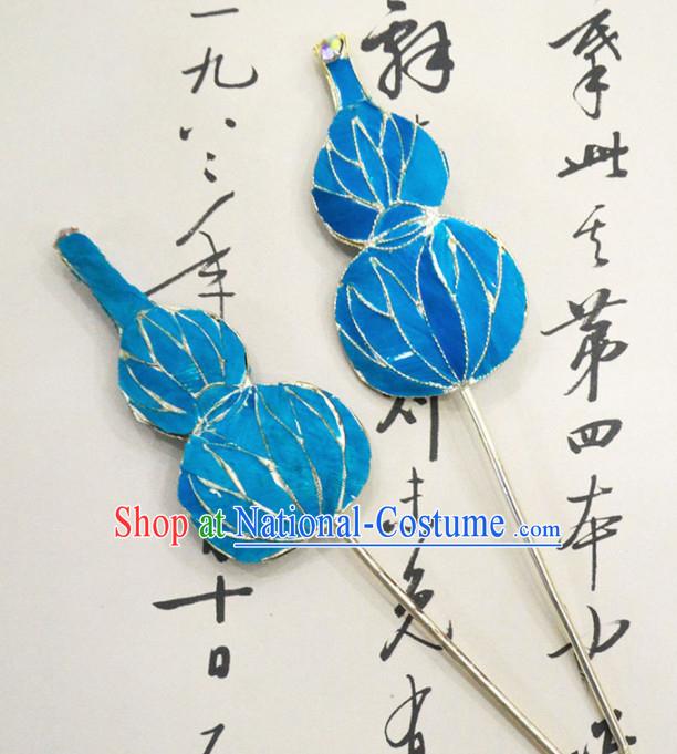 Chinese Ancient Princess Cucurbit Hairpins Palace Hair Clip Traditional Beijing Opera Diva Court Hair Accessories for Adults