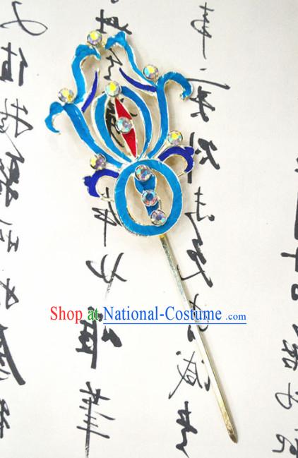 Chinese Ancient Queen Hairpins Palace Hair Clip Traditional Beijing Opera Diva Court Hair Accessories for Adults