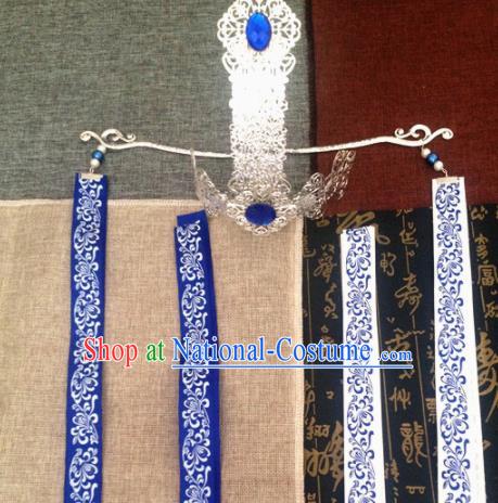 Chinese Ancient Swordsman Hairdo Crown Hairpins Traditional Hanfu Prince Hair Accessories for Men