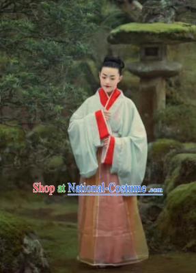 Chinese Ancient Three Kingdoms Period Wei Court Replica Costume Traditional Imperial Consort Hanfu Dress for Women