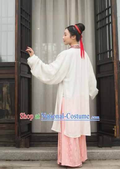 Chinese Ancient Song Dynasty Aristocratic Lady Replica Costume Traditional Court Hanfu Dress for Women