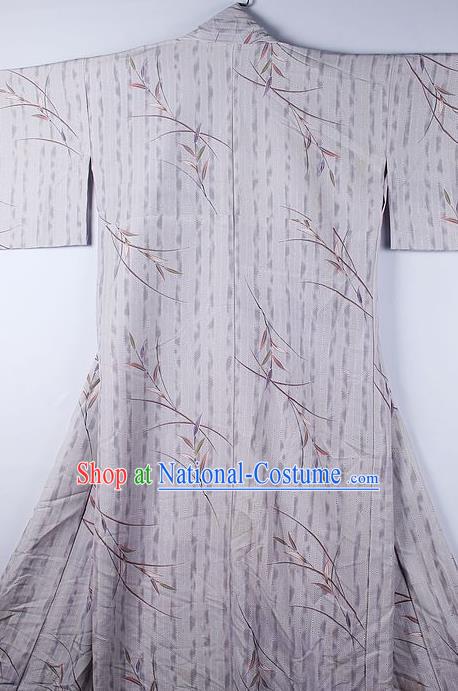 Asian Japanese Ceremony Clothing Printing Reed Kimono Traditional Japan National Yukata Costume for Men