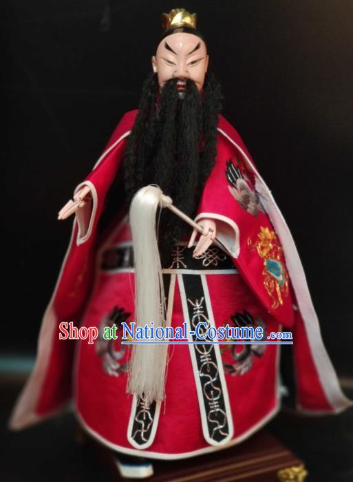 Traditional Chinese Handmade Taoist Priest Puppet Marionette Puppets String Puppet Wooden Image Arts Collectibles