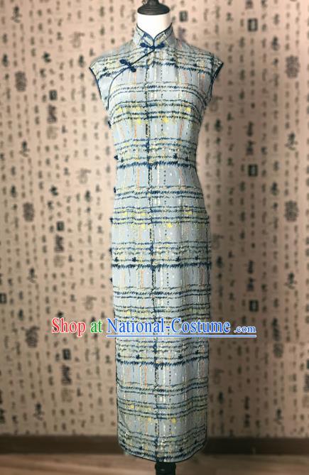 Chinese Traditional Customized Cheongsam National Costume Classical Qipao Dress for Women