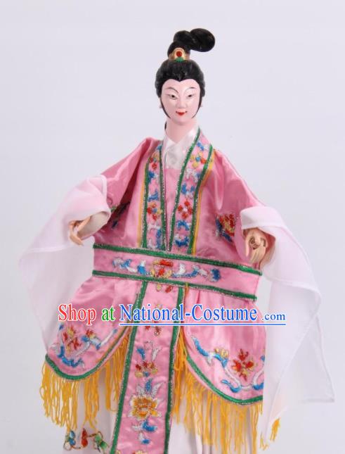 Traditional Chinese Beauty Xi Shi Puppet Marionette Puppets String Puppet Wooden Image Arts Collectibles