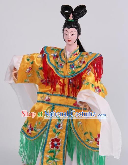 Traditional Chinese Beauty Consort Yang Puppet Marionette Puppets String Puppet Wooden Image Arts Collectibles