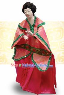 Chinese Traditional Beijing Opera Diva Marionette Puppets Handmade Puppet String Puppet Wooden Image Arts Collectibles