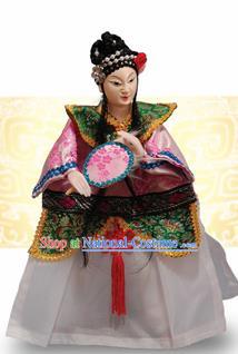 Chinese Traditional Beijing Opera Princess Marionette Puppets Handmade Puppet String Puppet Wooden Image Arts Collectibles