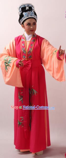 Traditional Chinese Shaoxing Opera Niche Li Menglong Costume Ancient Scholar Clothing for Men