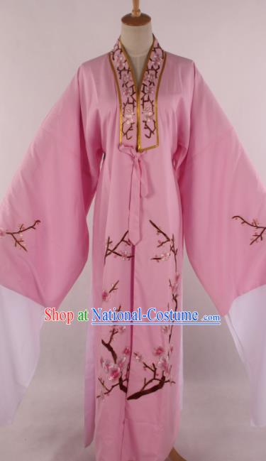 Traditional Chinese Shaoxing Opera Niche Pink Robe Ancient Childe Scholar Costume for Men