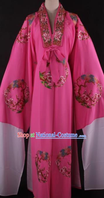 Chinese Shaoxing Opera Niche Gifted Scholar Pink Gown Traditional Ancient Childe Costume for Men