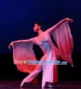 Traditional Chinese Classical Dance Liang Zhu Costume Butterfly Lovers Stage Show Beautiful Dance Dress for Women