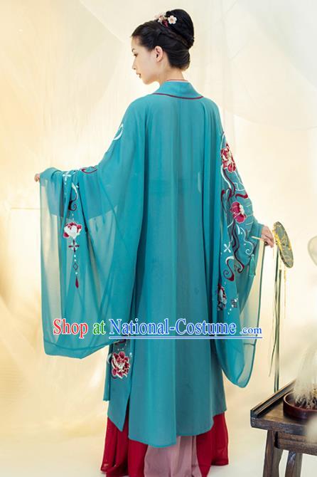 Chinese Ancient Drama Imperial Consort Hanfu Dress Traditional Tang Dynasty Court Concubine Replica Costumes for Women