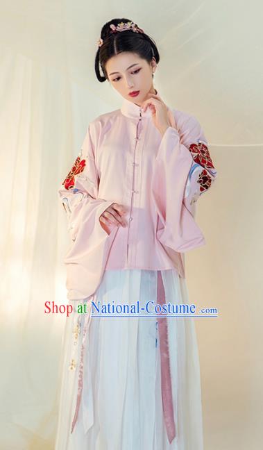 Chinese Ancient Nobility Lady Hanfu Dress Traditional Ming Dynasty Replica Costumes for Women